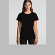Load image into Gallery viewer, Women's classic staple tee in black