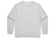 Load image into Gallery viewer, Women's classic premium crew in white marle