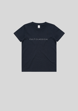 Kids classic tee in navy