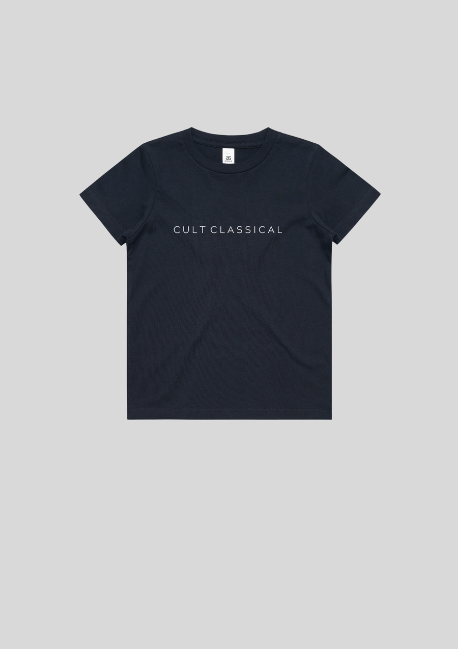Kids classic tee in navy