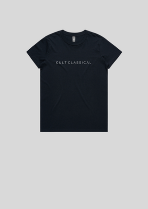Women's classic staple tee navy